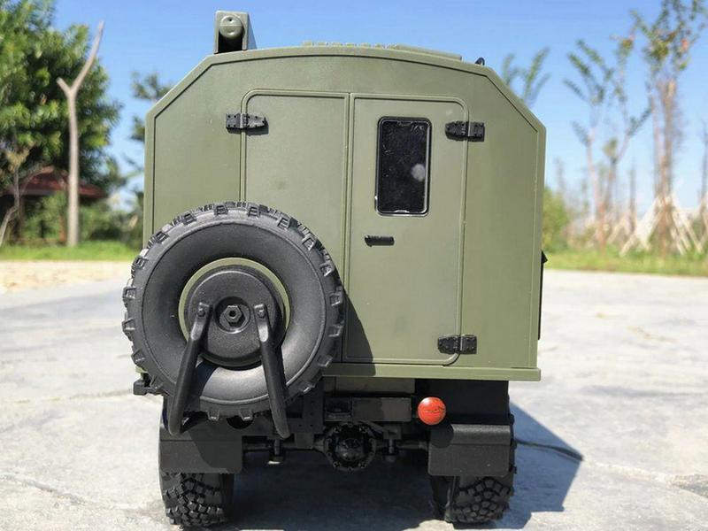 Радиоуправляемая машина WPL УРАЛ (зеленый) 6WD 2.4G 1/16 RTR