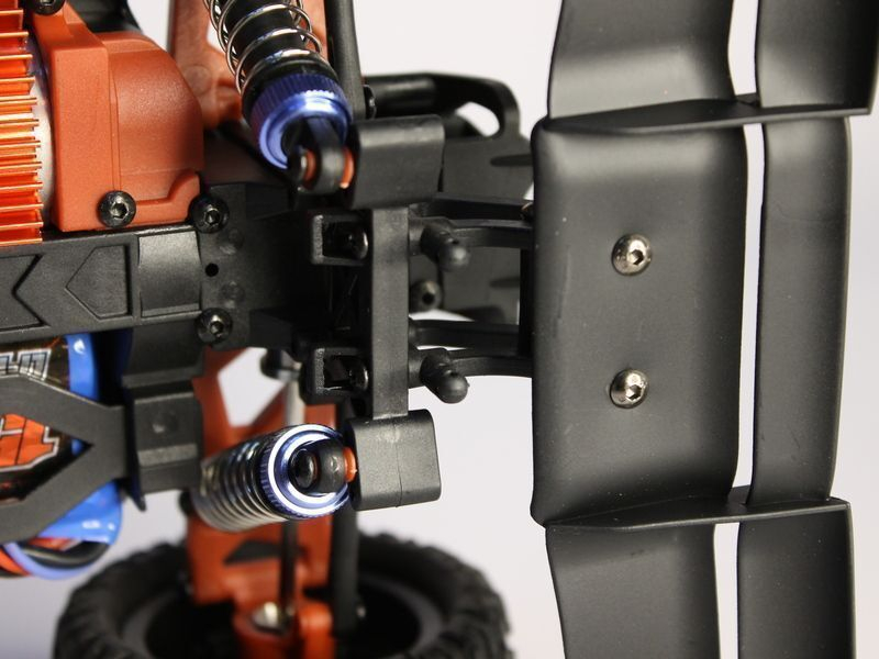 Радиоуправляемая трагги Remo Hobby S EVO-R UPGRADE V2.0 (красный) 4WD 2.4G 1/16 RTR