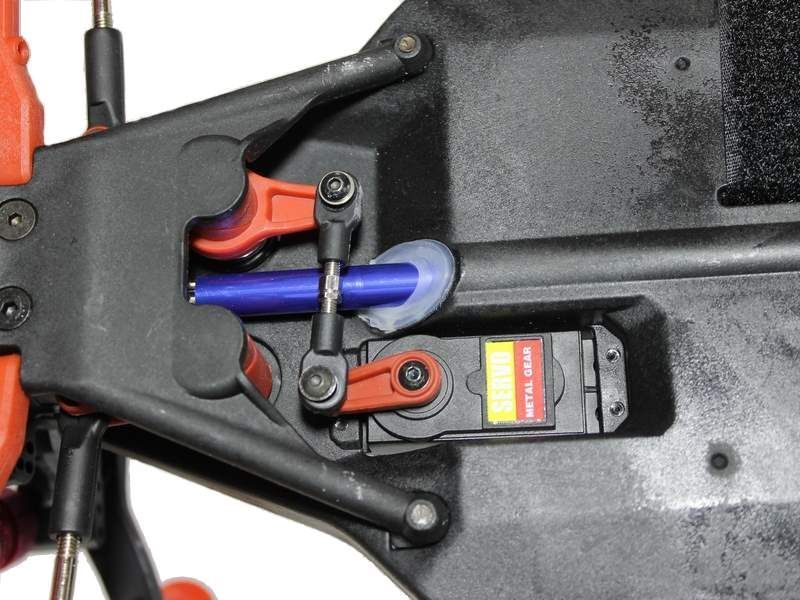 Радиоуправляемая трагги Remo Hobby EVO-R Brushless UPGRADE (красная) 4WD 2.4G 1/8 RTR