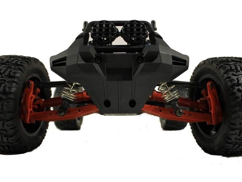 Радиоуправляемый монстр Remo Hobby MMAX PRO UPGRADE (красный) 4WD 2.4G 1/10 RTR