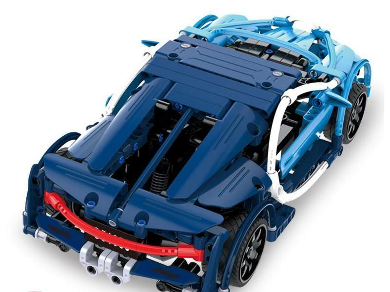 Радиоуправляемый конструктор CADA deTech Бугатти Широн (419 деталей)