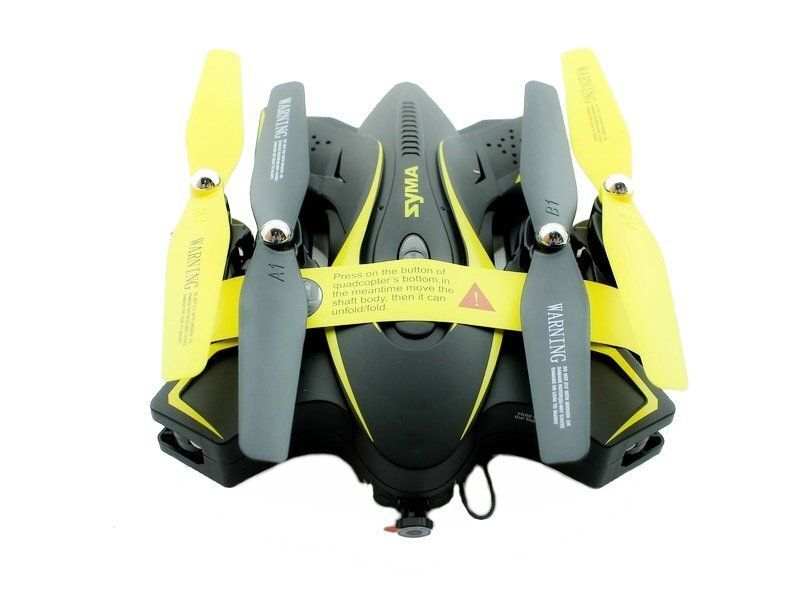 Р/У квадрокоптер Syma X56W-P Folding Wizard с FPV трансляцией Wi-Fi, оптич.стабил., барометр, 2.4G