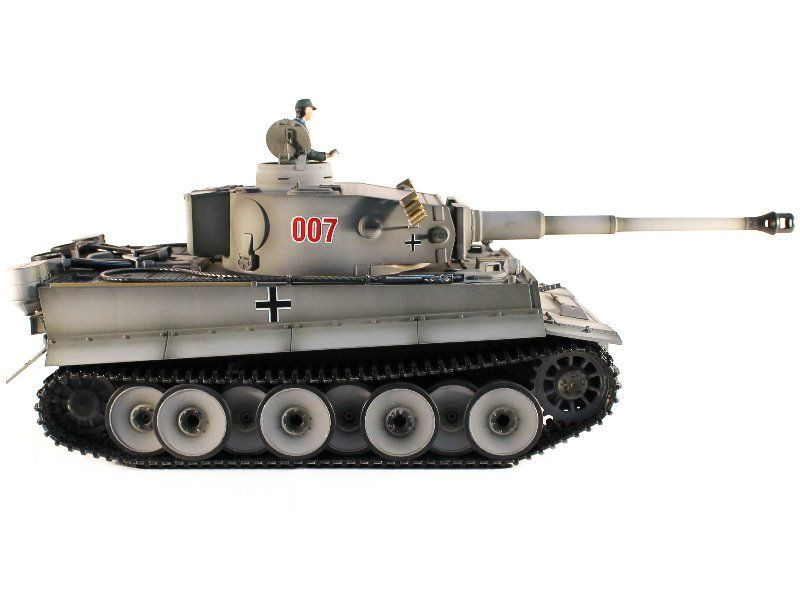 P/У танк Taigen 1/16 Tiger 1 (Германия, ранняя версия) HC 2.4G RTR серый