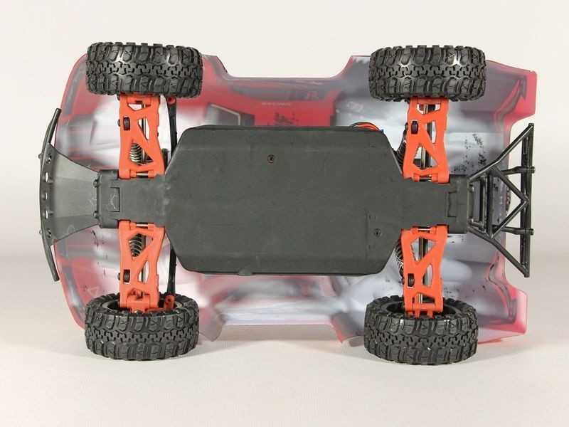 Радиоуправляемый шорт-корс Remo Hobby Rocket UPGRADE V2.0 (красный) 4WD 2.4G 1/16 RTR