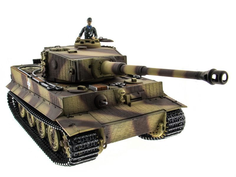 Радиоуправляемый танк Taigen 1/16 Tiger 1 (Германия, поздняя версия) HC, 2.4G RTR