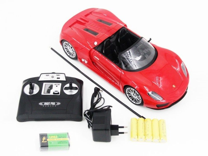 Р/У машина MZ Porsche 918 Spider 2246J 1/14 (электропривод дверей)+акб