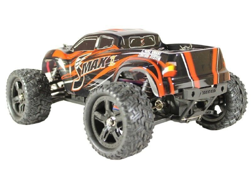 Радиоуправляемый монстр Remo Hobby SMAX Brushless V2.0 (красный) 4WD 2.4G 1/16 RTR