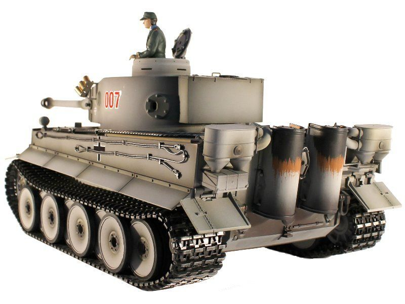 P/У танк Taigen 1/16 Tiger 1 (Германия, ранняя версия) HC 2.4G RTR серый