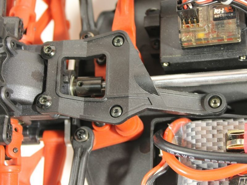 Радиоуправляемый монстр Remo Hobby MMAX Brushless UPGRADE (красный) 4WD 2.4G 1/10 RTR