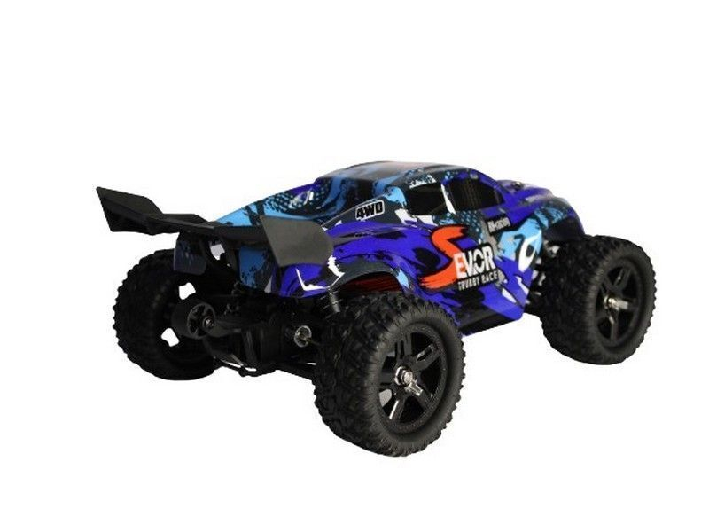 Радиоуправляемая трагги Remo Hobby S EVO-R V2.0 (синий) 4WD 2.4G 1/16 RTR