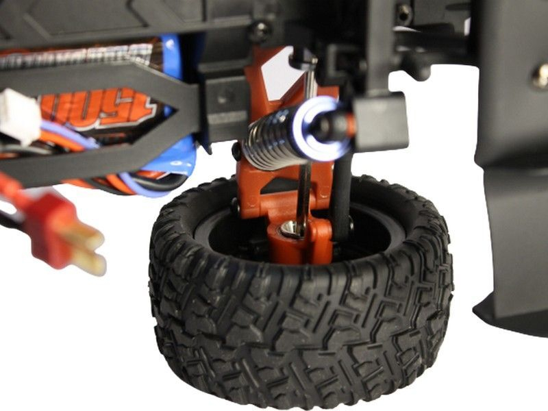 Радиоуправляемая трагги Remo Hobby S EVO-R UPGRADE V2.0 (синяя) 4WD 2.4G 1/16 RTR