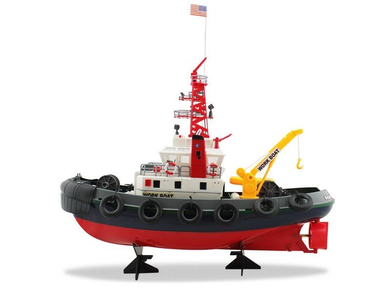 Радиоуправляемый катер буксир Heng Long Seaport Work Boat 1/20 RTR