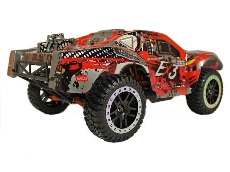 Радиоуправляемый шорт-корс Remo Hobby EX3 UPGRADE (красный) 4WD 2.4G 1/10 RTR