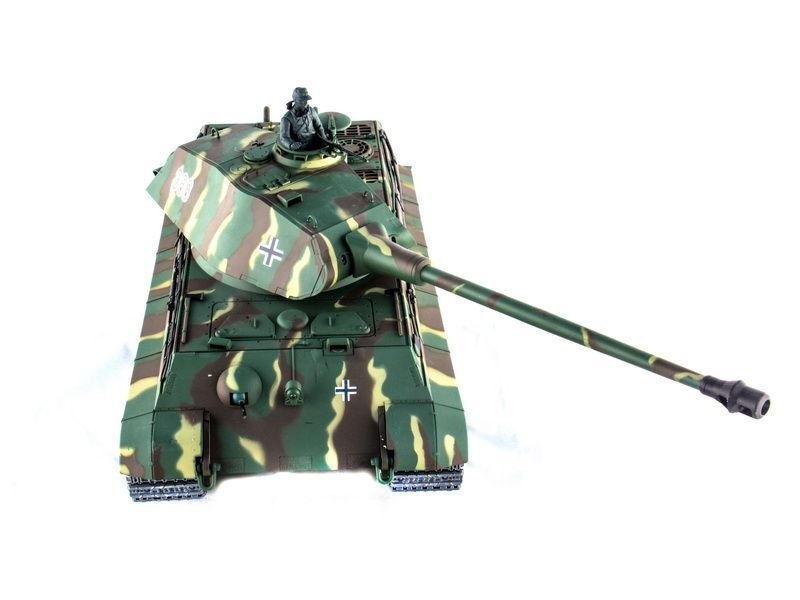 Р/У танк Heng Long 1/16 KingTiger (Германия) 2.4G RTR PRO красно-коричневый