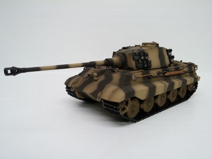 Р/У танк Heng Long 1/16 KingTiger (Германия) 2.4G RTR оливково-зелёный