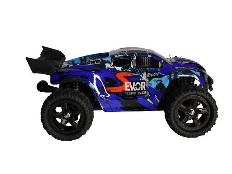 Радиоуправляемая трагги Remo Hobby S EVO-R V2.0 (синий) 4WD 2.4G 1/16 RTR