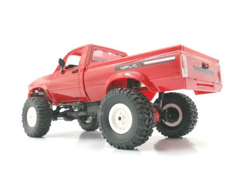 Радиоуправляемая машина WPL пикап Hilux (красная) 4WD 2.4G 1/16 KIT