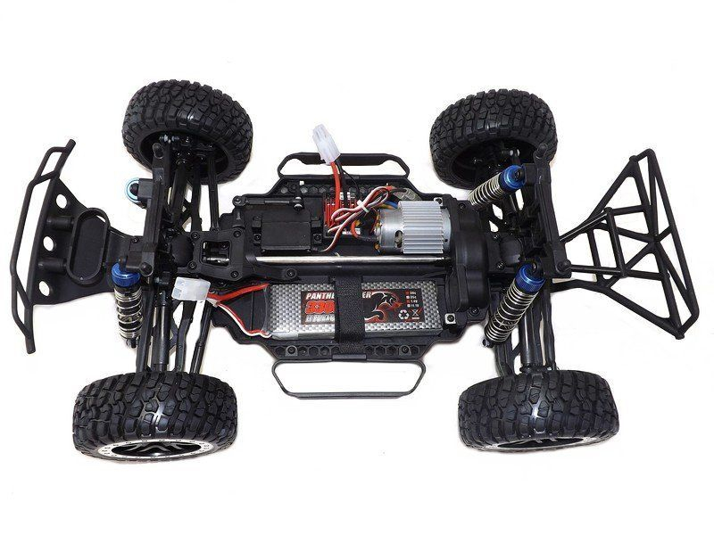Радиоуправляемый шорт-корс Remo Hobby EX3 (красный) 4WD 2.4G 1/10 RTR