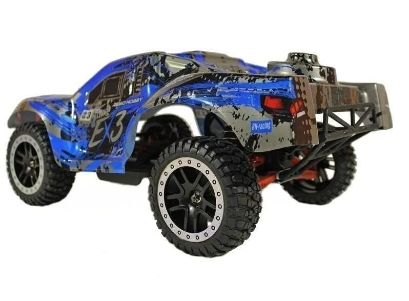Радиоуправляемый шорт-корс Remo Hobby EX3 UPGRADE (синий) 4WD 2.4G 1/10 RTR