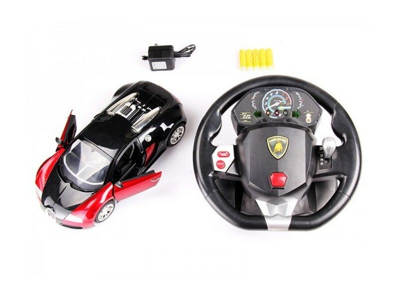 Р/У машина MZ Bugatti Veyron 2232F 1/14 GYRO-руль, открываются двери +акб