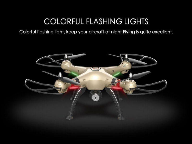 Р/У квадрокоптер Syma X8HC 2.4G RTF с HD камерой, барометр