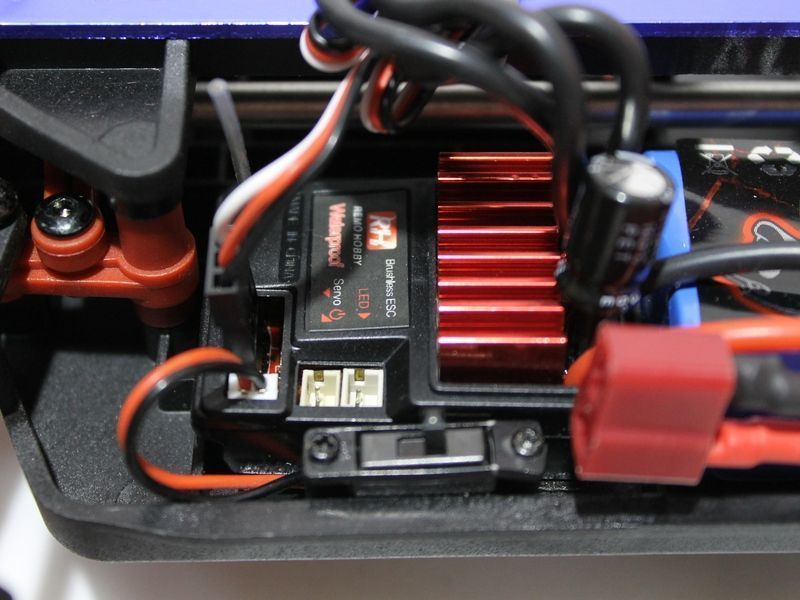 Радиоуправляемый шорт-корс Remo Hobby Rocket Brushless UPGRADE (красный) 4WD 2.4G 1/16 RTR