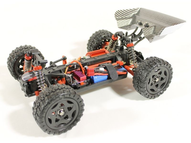 Радиоуправляемая багги Remo Hobby Dingo UPGRADE (красная) 4WD 2.4G 1/16 RTR