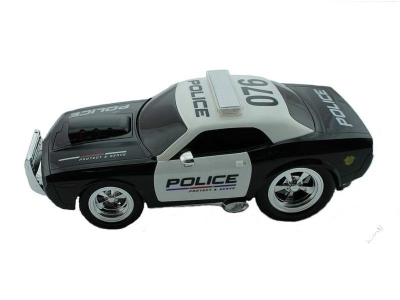 Р/У полицейская машина из серии "Muscle Сar" 1/16 + свет + звук