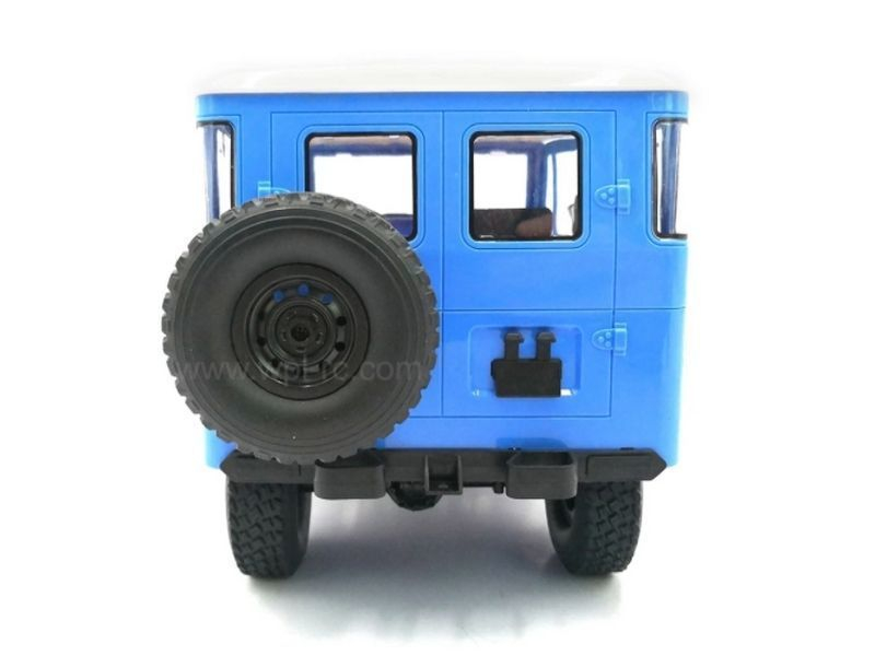 Радиоуправляемая машина WPL японский внедорожник FJ40 (голубая) 4WD 2.4G 1/16 RTR