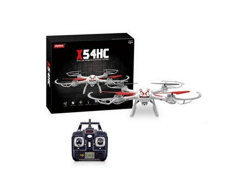 Р/У квадрокоптер Syma X54HC HD видео 4Gb, барометр 2.4G RTF