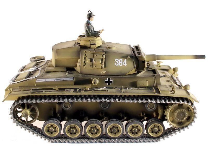 Р/У танк Taigen 1/16 Panzerkampfwagen III (Германия) HC 2.4G RTR