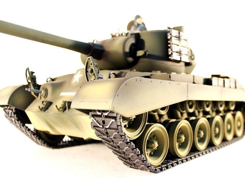 Р/У танк Taigen 1/16 M26 Pershing Snow leopard (США) PRO 2.4G RTR