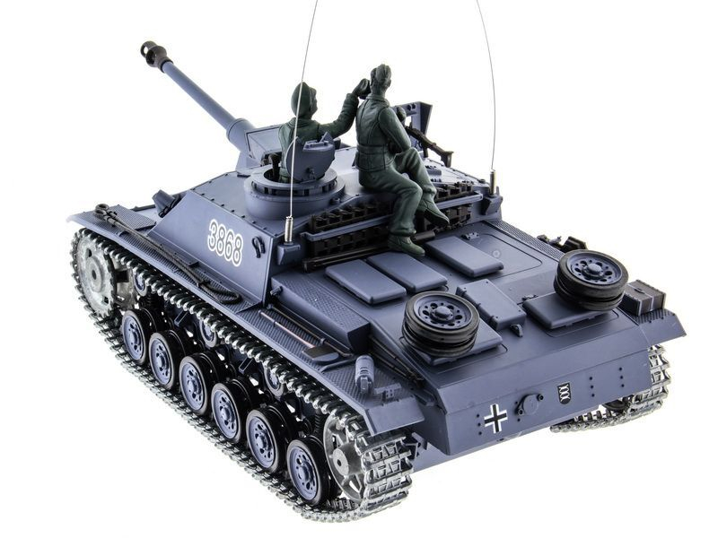 Р/У танк Heng Long 1/16 Sturmgeschutz III (Германия) 2.4G RTR