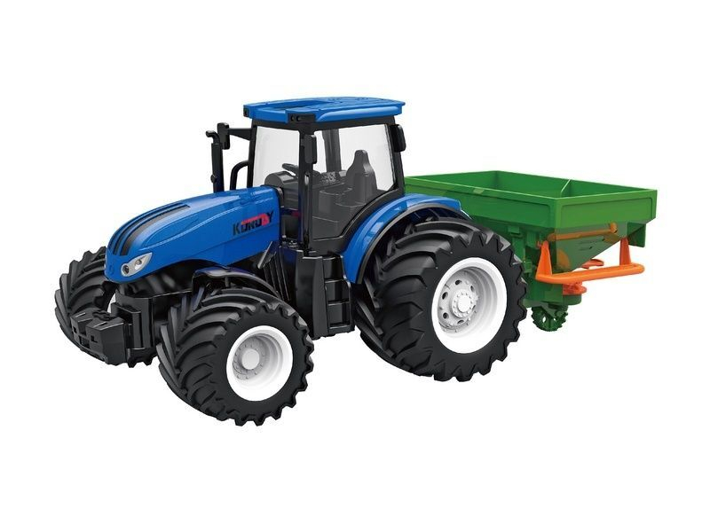 Р/У фермерский трактор Korody с поливалкой, мет. кузов, широкие колеса 1/24 2.4G 6CH RTR