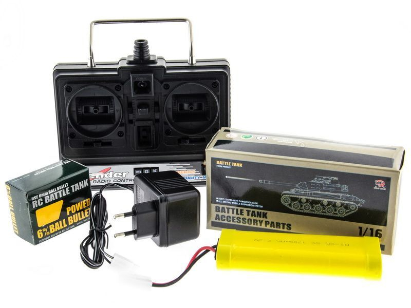 Р/У танк Heng Long 1/16 Dak PZ.Kpfw. IV Ausf. F-1 (Германия) 2.4G RTR