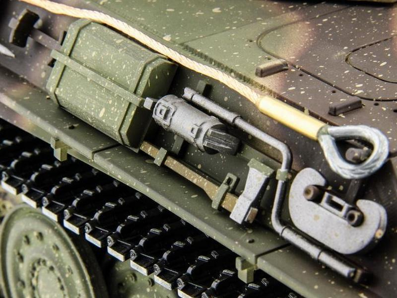 Радиоуправляемый танк Taigen 1/16 Panther type F (Германия) HC версия, башня на 360, подшипники в ред., 2.4G RTR