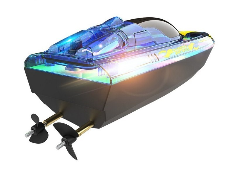 Радиоуправляемый катер Flytec V555 с подсветкой 2.4G RTR