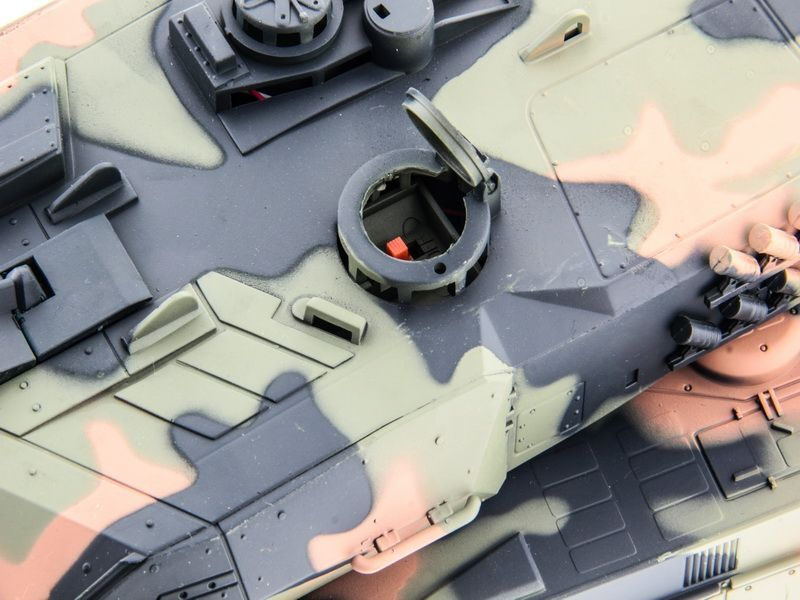 Р/У танк Heng Long 1/24 Leopard A5, стреляет шариками, RTR