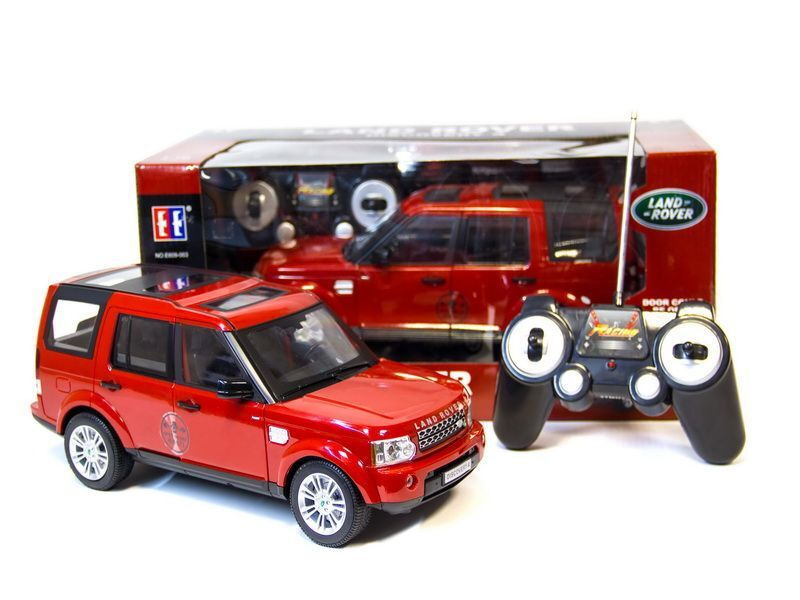 Р/У машина Double Eagle Land Rover (открываются двери) 1:16 н/б
