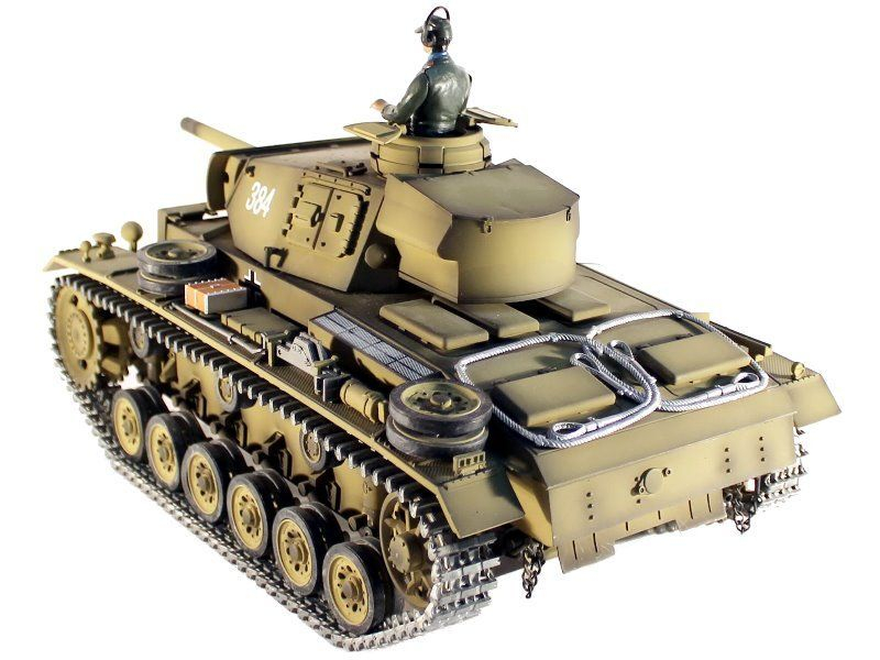 Р/У танк Taigen 1/16 Panzerkampfwagen III (Германия) HC 2.4G RTR