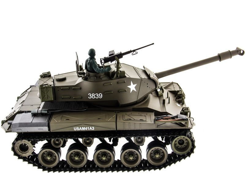 Р/У танк Heng Long 1/16 Walker Bulldog - M41A3 Бульдог 2.4G RTR