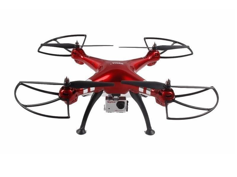 Р/У квадрокоптер Syma X8HG с HD камерой 8Мп 2.4G RTF, барометр