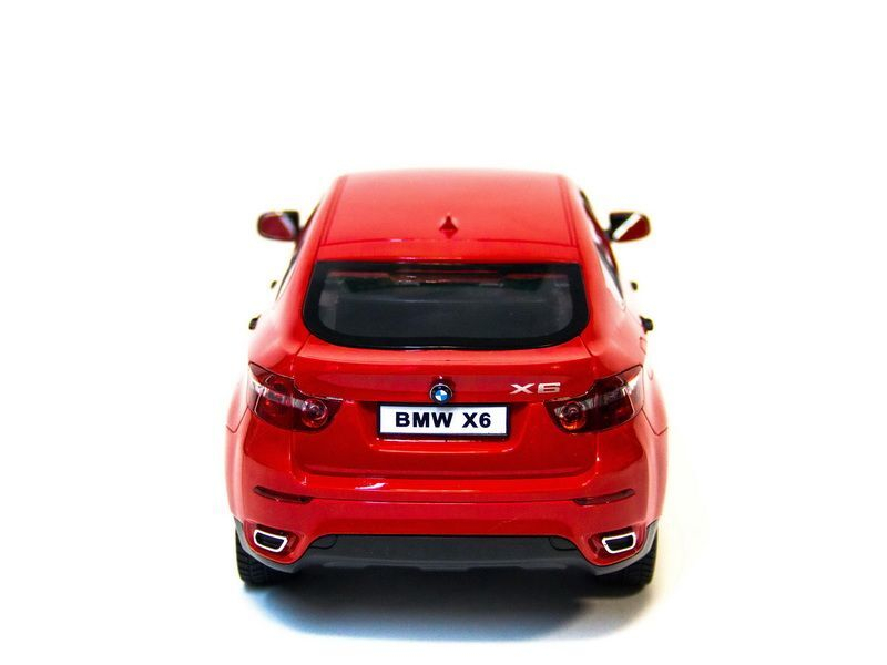 Р/У машина MZ BMW X6 2016, красный, 1/14 +акб