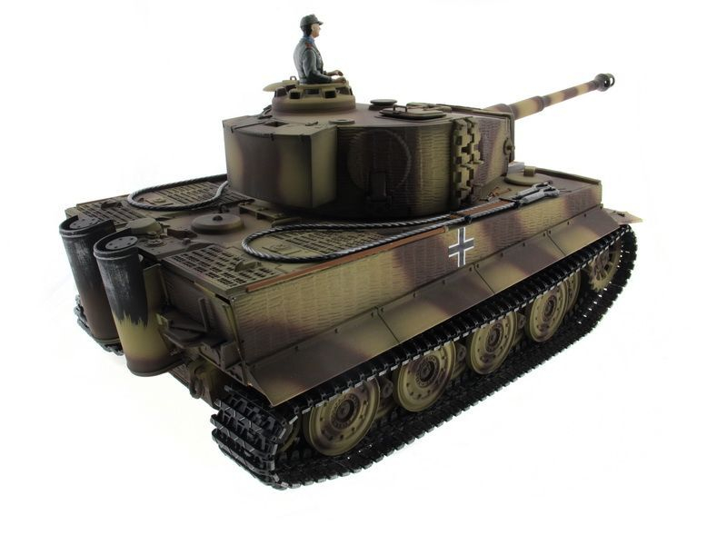 Р/У танк Taigen 1/16 Tiger 1 (Германия, поздняя версия) HC (для ИК танкового боя) 2.4G