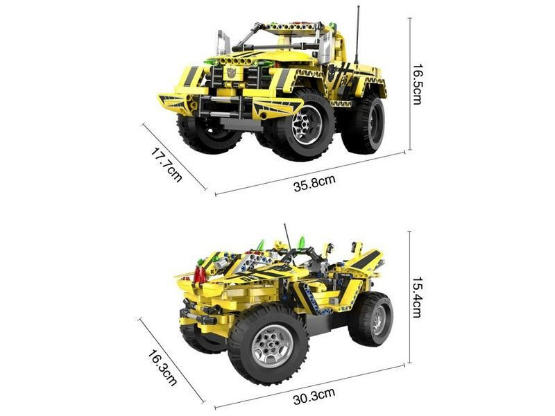 Р/У конструктор CaDA Technic пикап "Автоботы" (514 деталей)
