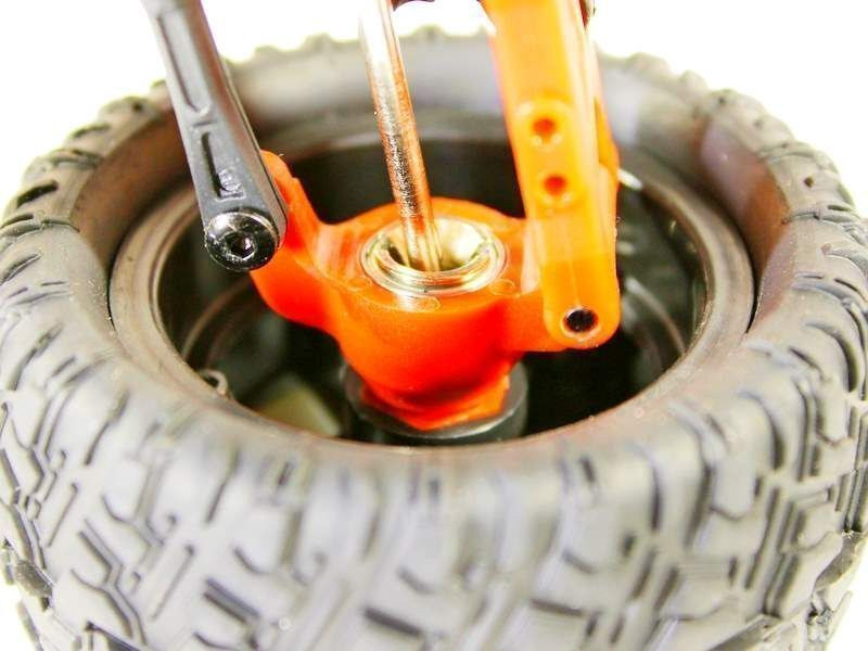 Радиоуправляемый монстр Remo Hobby SMAX Brushless UPGRADE (красный) 4WD 2.4G 1/16 RTR