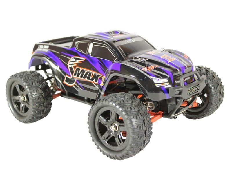 Радиоуправляемый монстр Remo Hobby SMAX UPGRADE V2.0 (синий) 4WD 2.4G 1/16 RTR