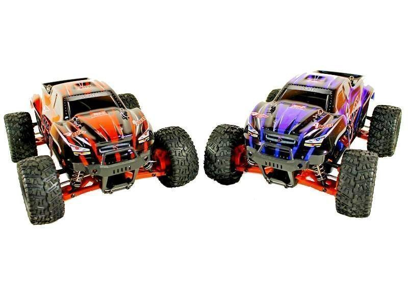 Радиоуправляемый монстр Remo Hobby SMAX Brushless UPGRADE (красный) 4WD 2.4G 1/16 RTR