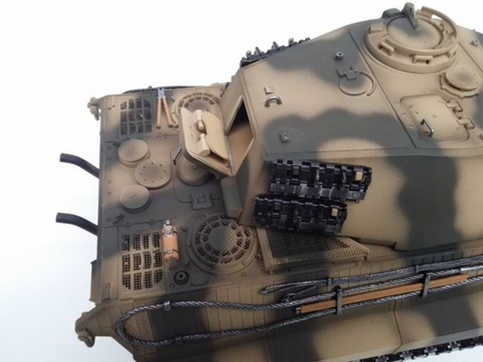 Р/У танк Heng Long 1/16 KingTiger (Германия) 2.4G RTR оливково-зелёный