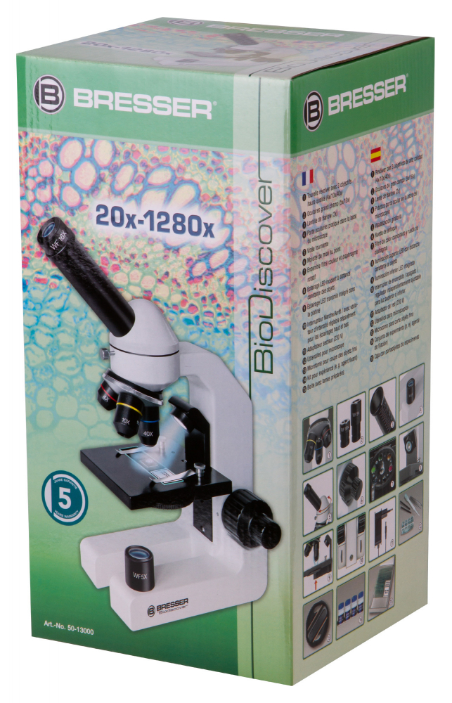 Микроскоп Bresser BioDiscover 20–1280x